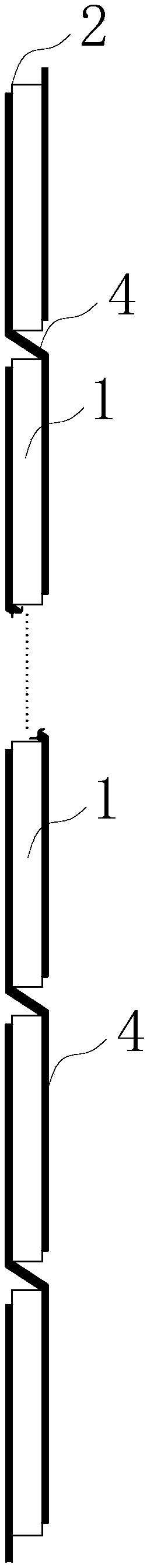 Production method for solar cell panel