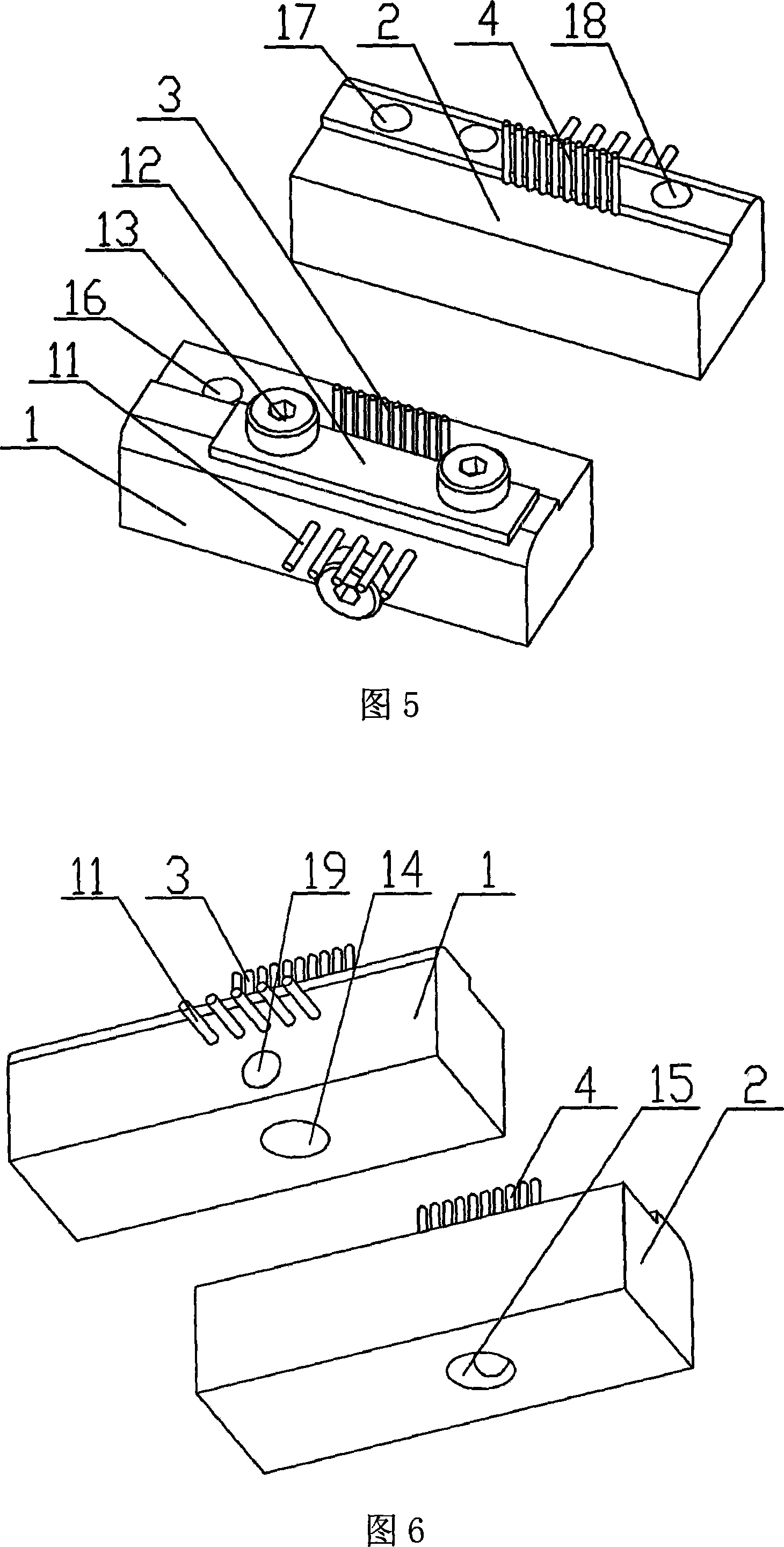 Apparatus for precisely controlling wire distribution distance