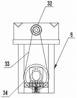 Automatic cleaning equipment for parts with multiple blind holes