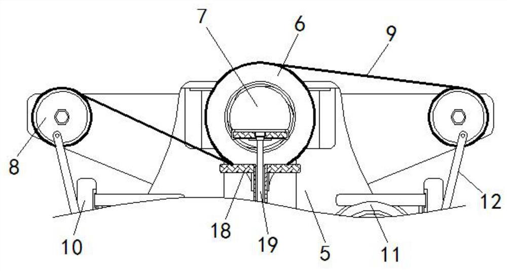 An installation structure capable of replacing mobile phone cameras in different installation positions