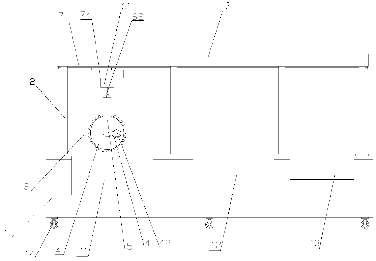 Acid washing equipment for hardware production