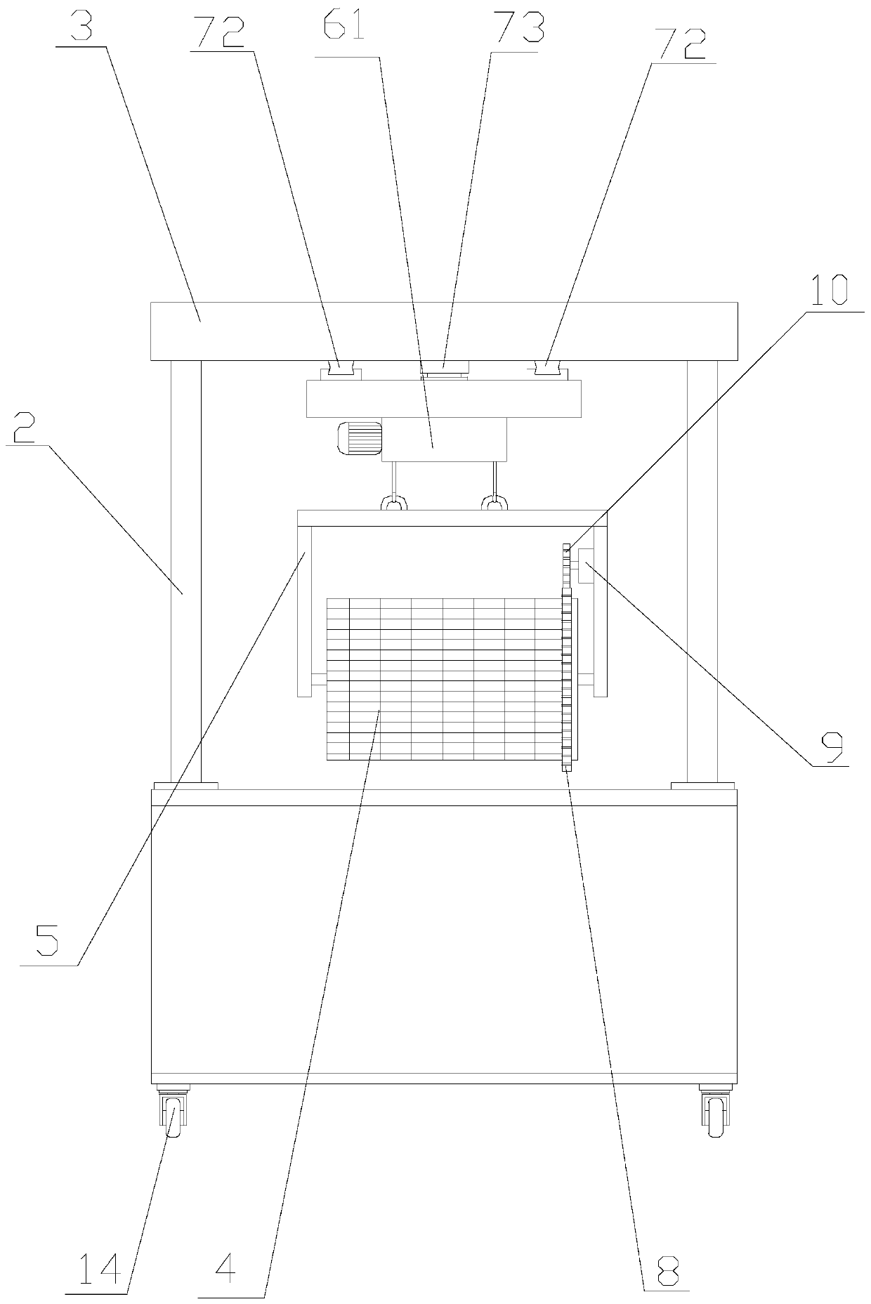 Acid washing equipment for hardware production