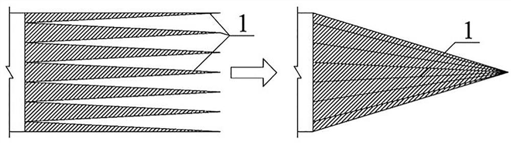 Tunnel advance horizontal jet grouting pile built-in steel pipe positioning device