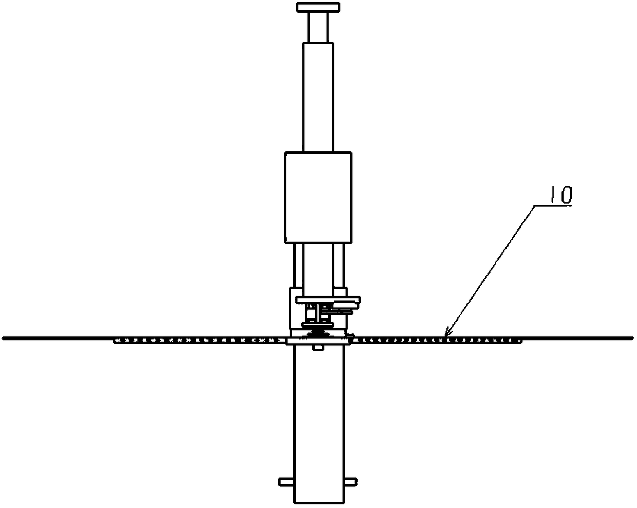 Safe pesticide spraying device and using method thereof