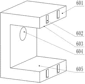 Hydraulic floating centering and clamping transmission device