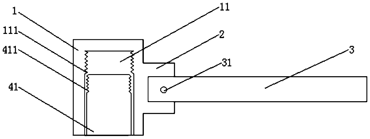 Hammer and hammering device