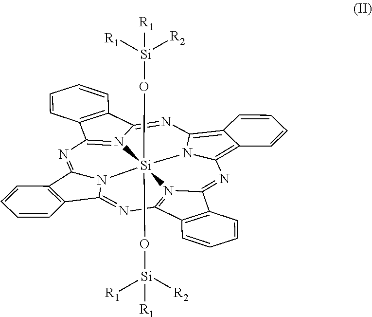 Novel phthalocyanine derivatives for therapeutic use