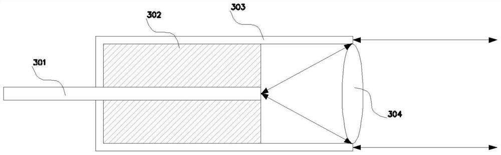 A fiber optic displacement sensor demodulation device