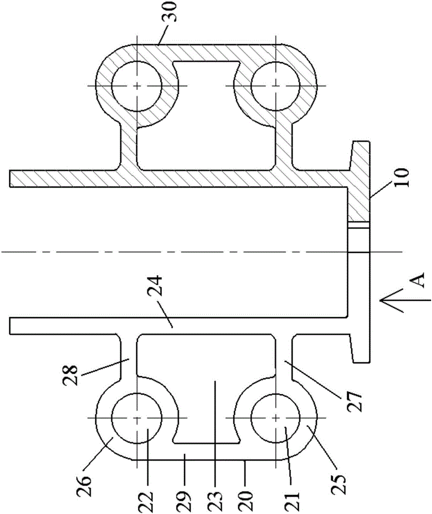 Guide rail unit used on transmission tower and guide rail