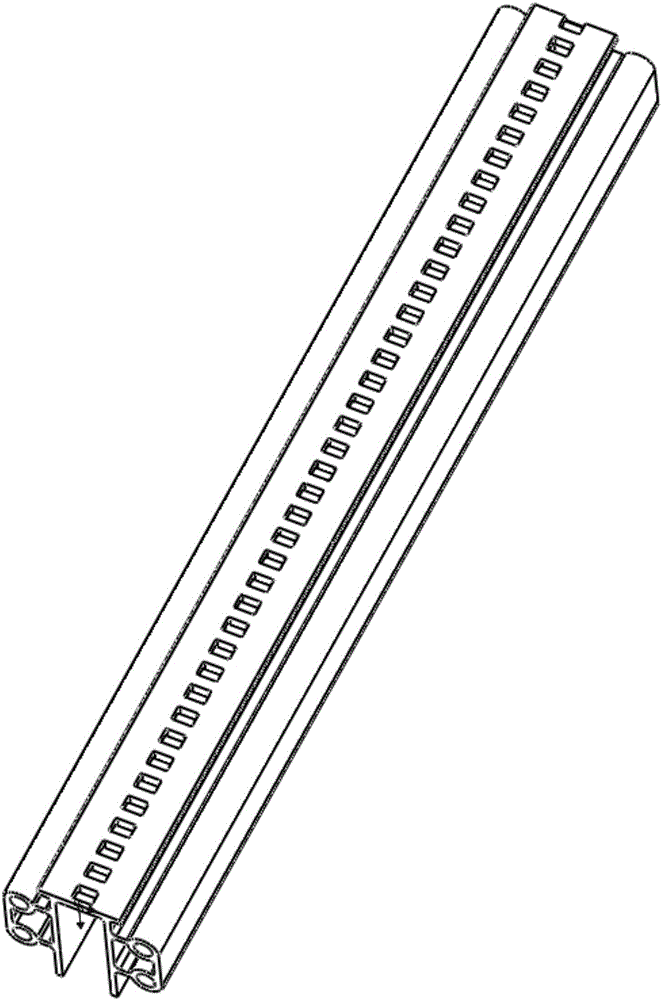 Guide rail unit used on transmission tower and guide rail