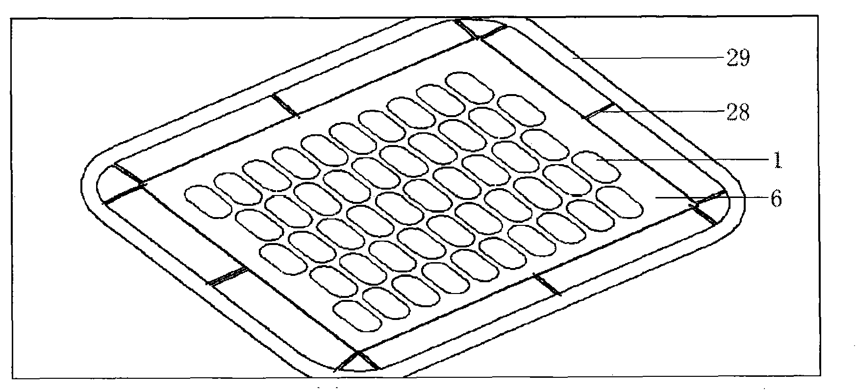 Floating body rope pulley wave energy generating system