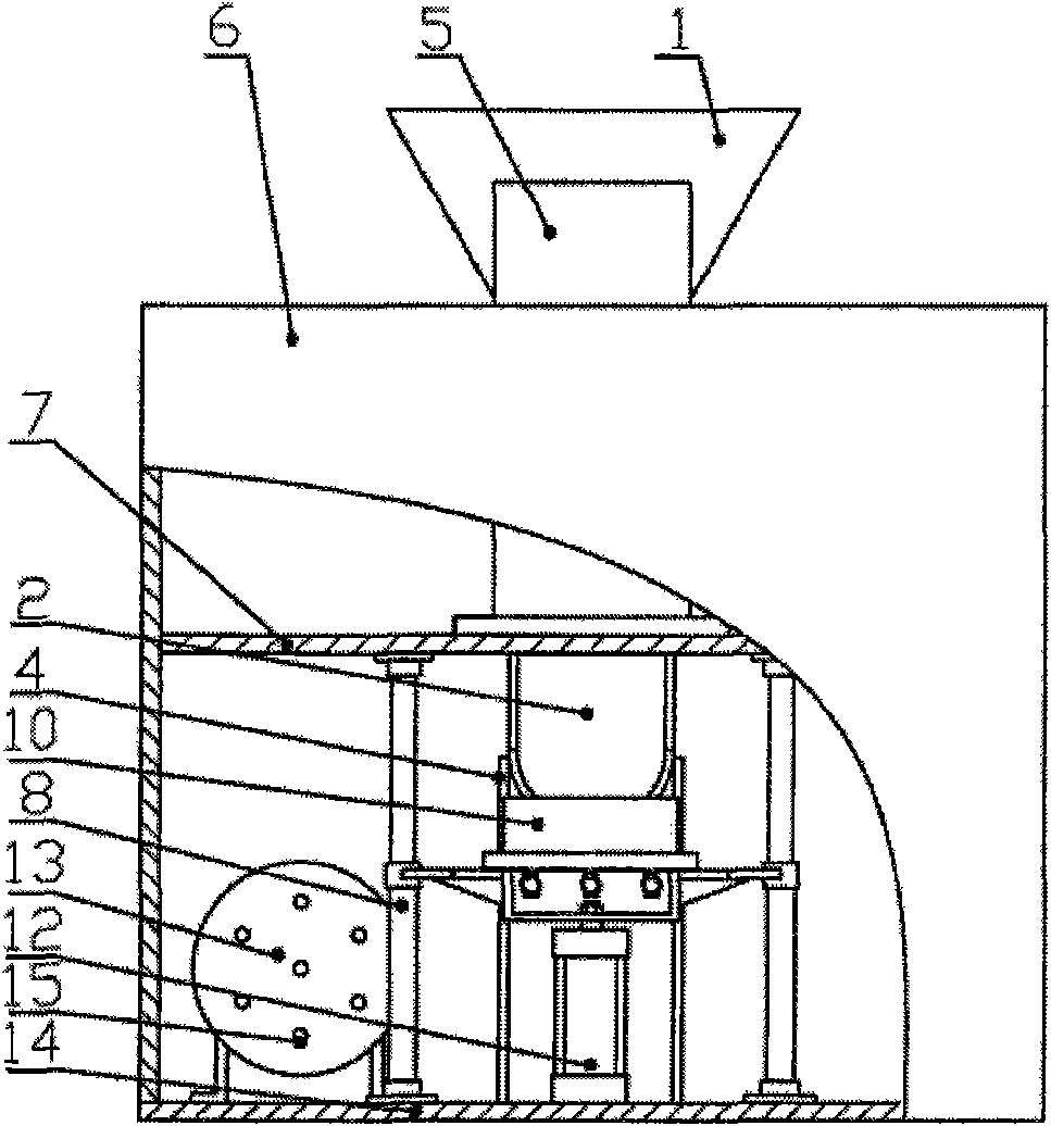 Multi-nozzle airspray ball-service device for volleyball smashing training device