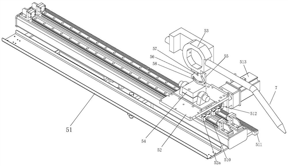 Efficient roller wheel tooth hard alloy surfacing system and surfacing method