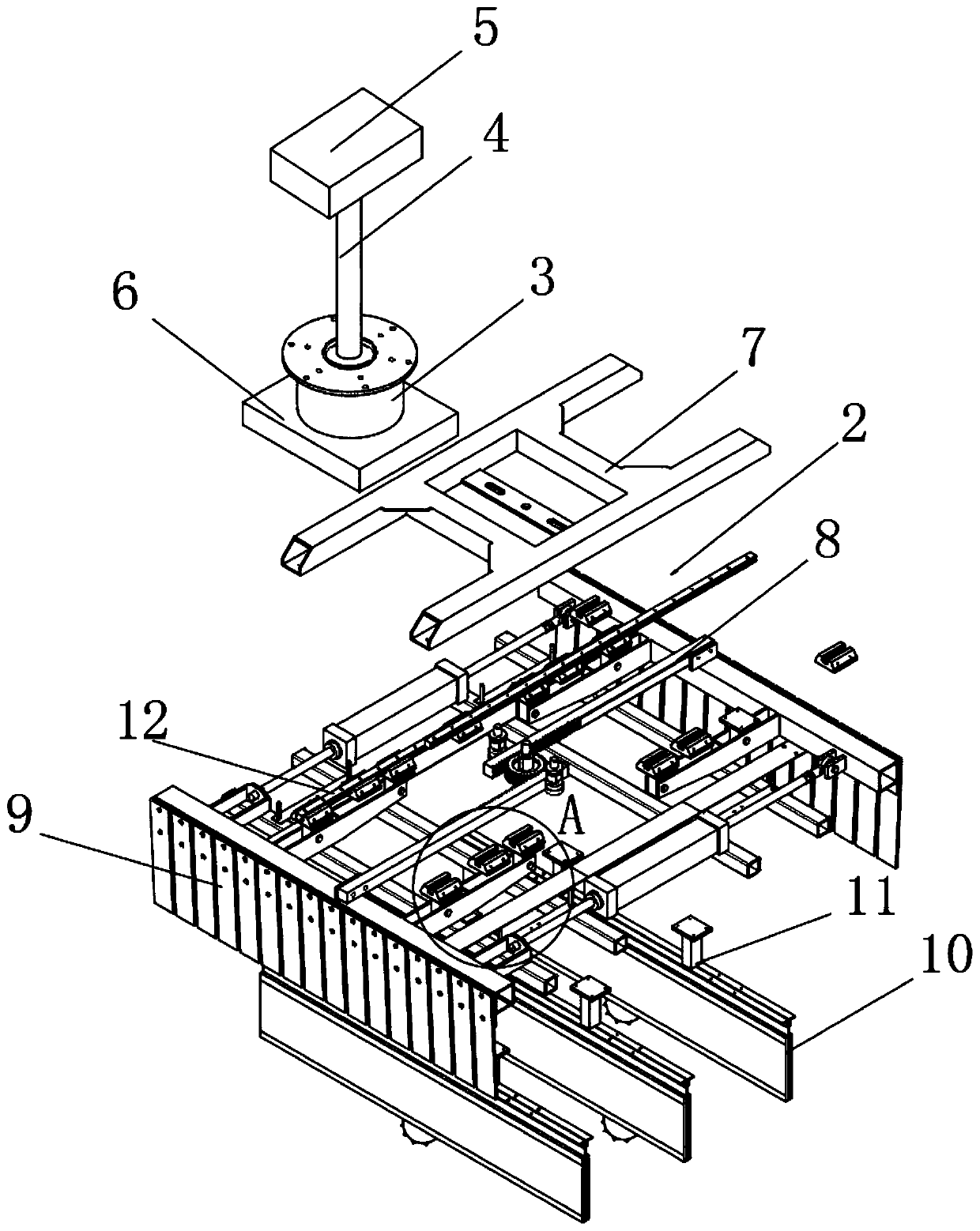 Automatic mechanical clipping and cutting equipment