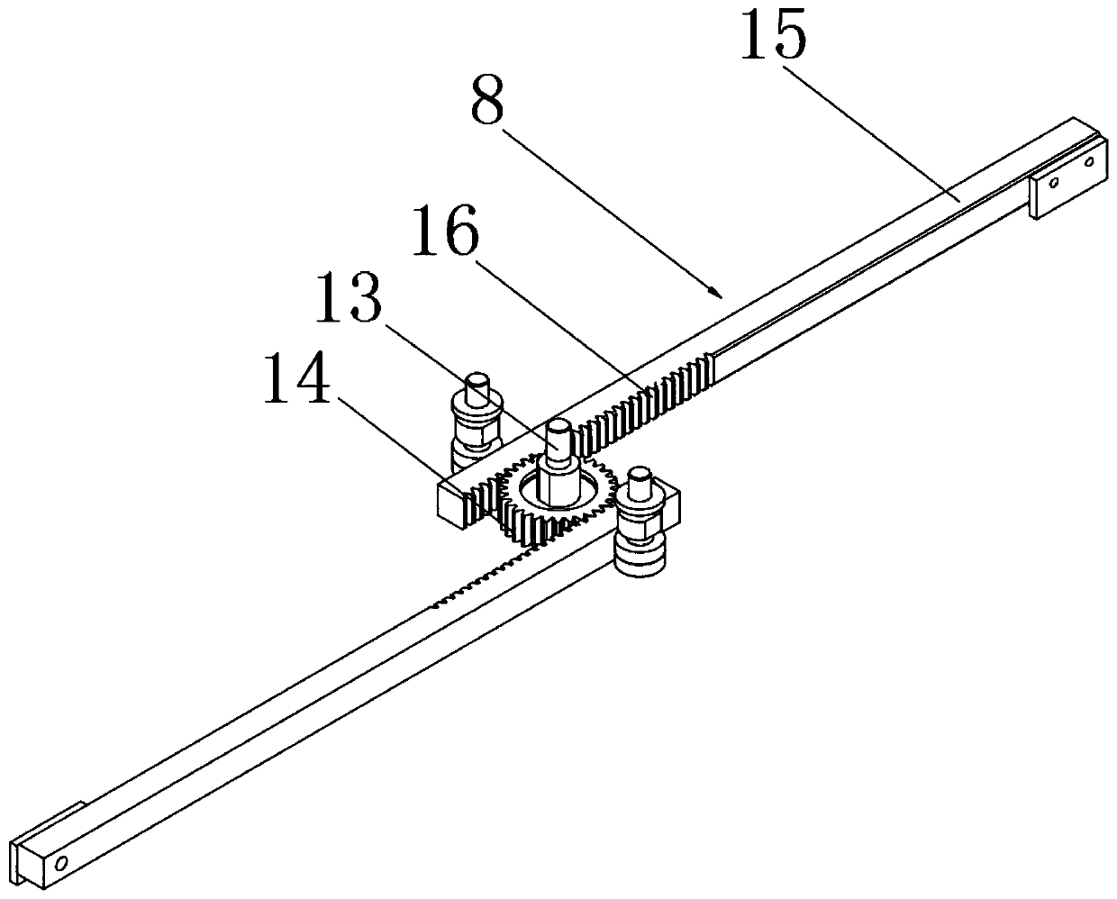 Automatic mechanical clipping and cutting equipment