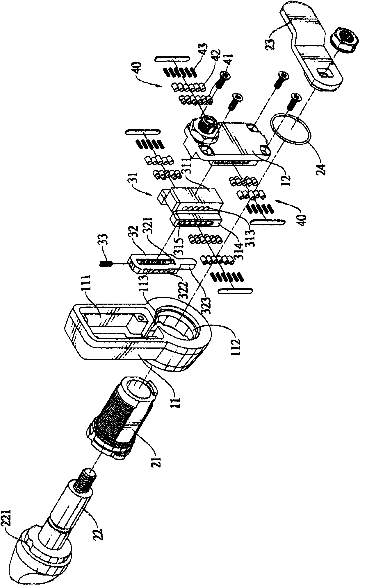 Thin type lock