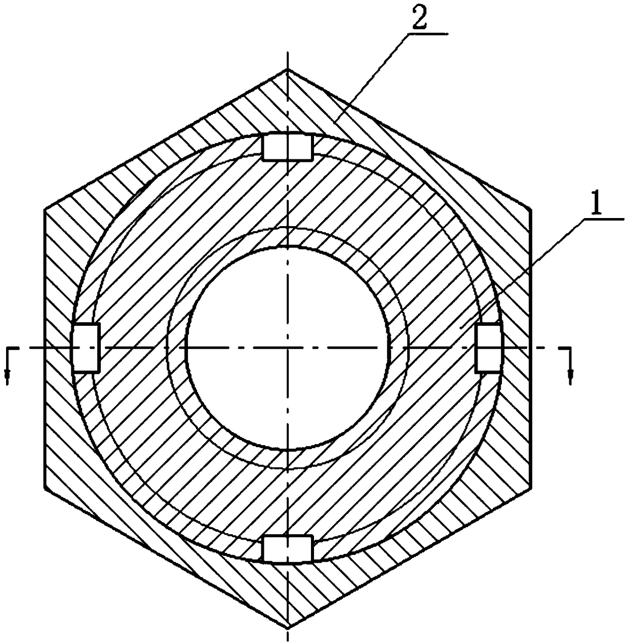 Anti-demounting nut