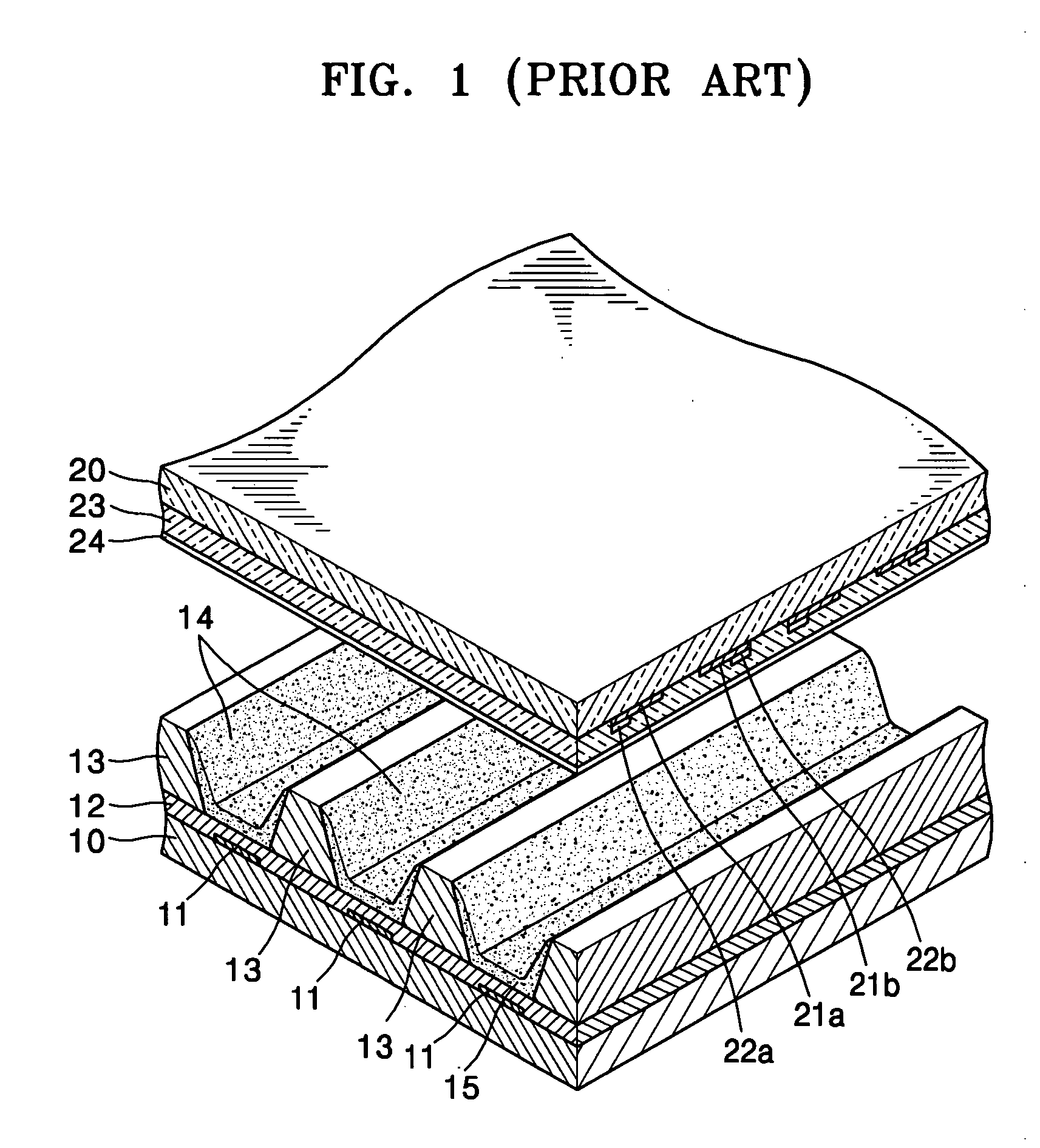 Plasma display panel and flat lamp using oxidized porous silicon