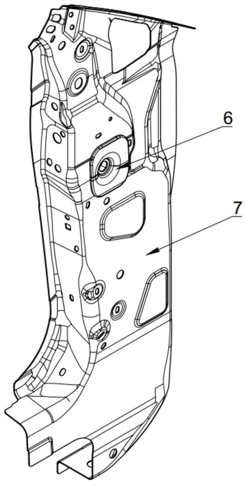 Sound-absorbing wire harness blanking cap