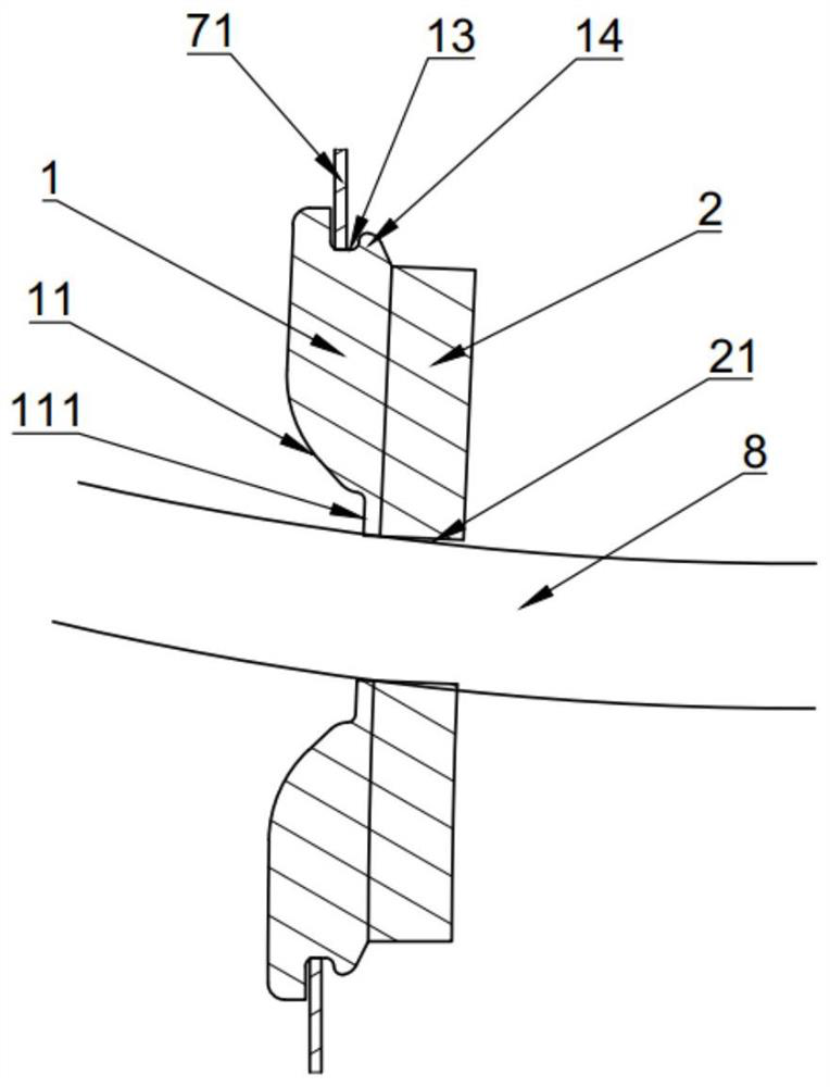 Sound-absorbing wire harness blanking cap