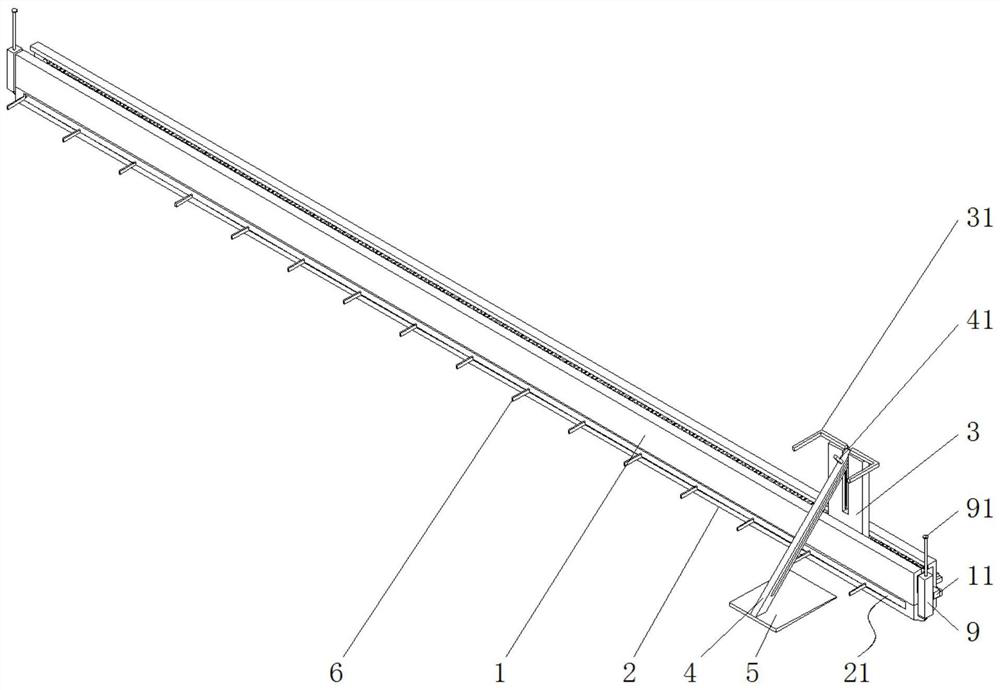 Rapid straw planting device and method for desert highway sand prevention