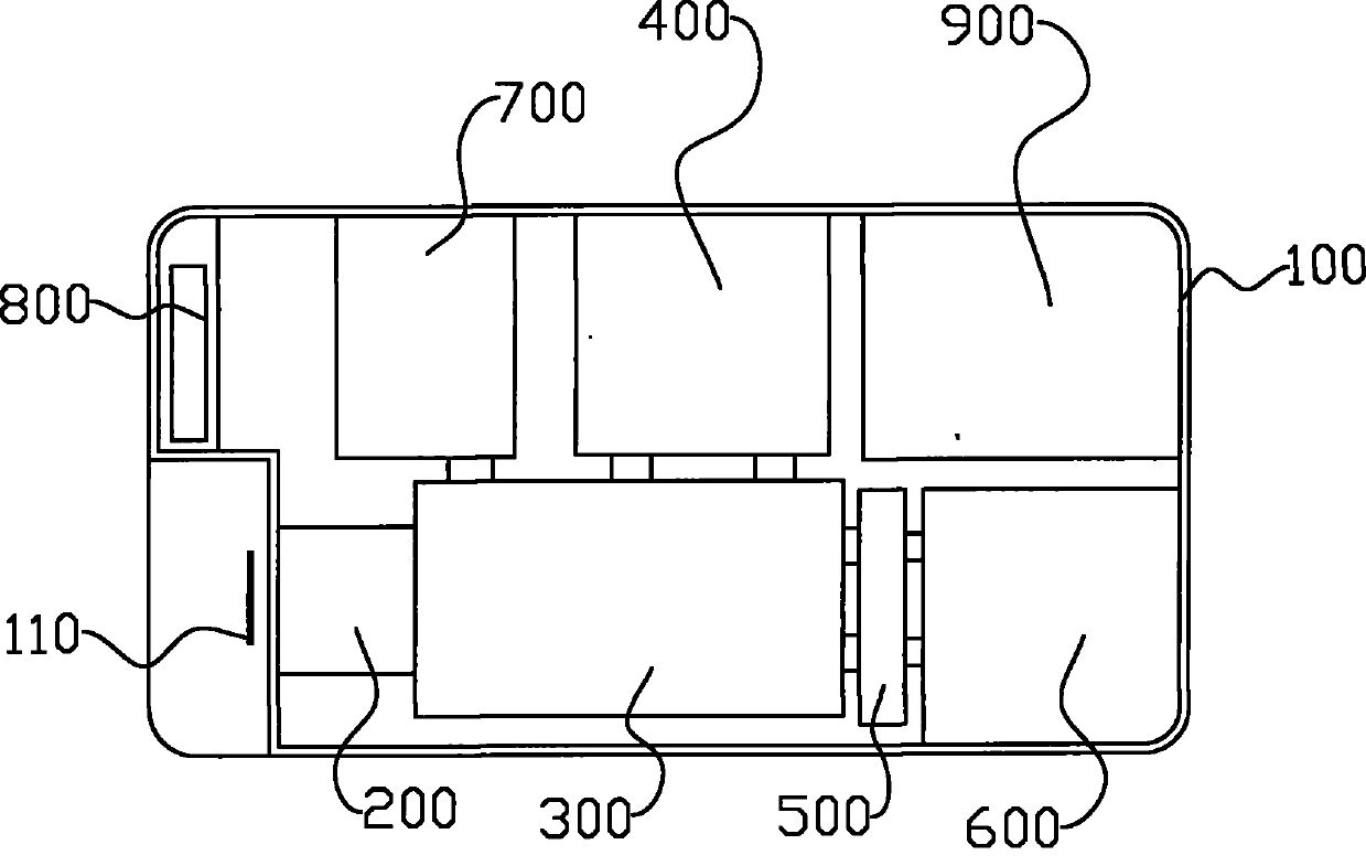 Drug explosive ion mobility spectrum detection device