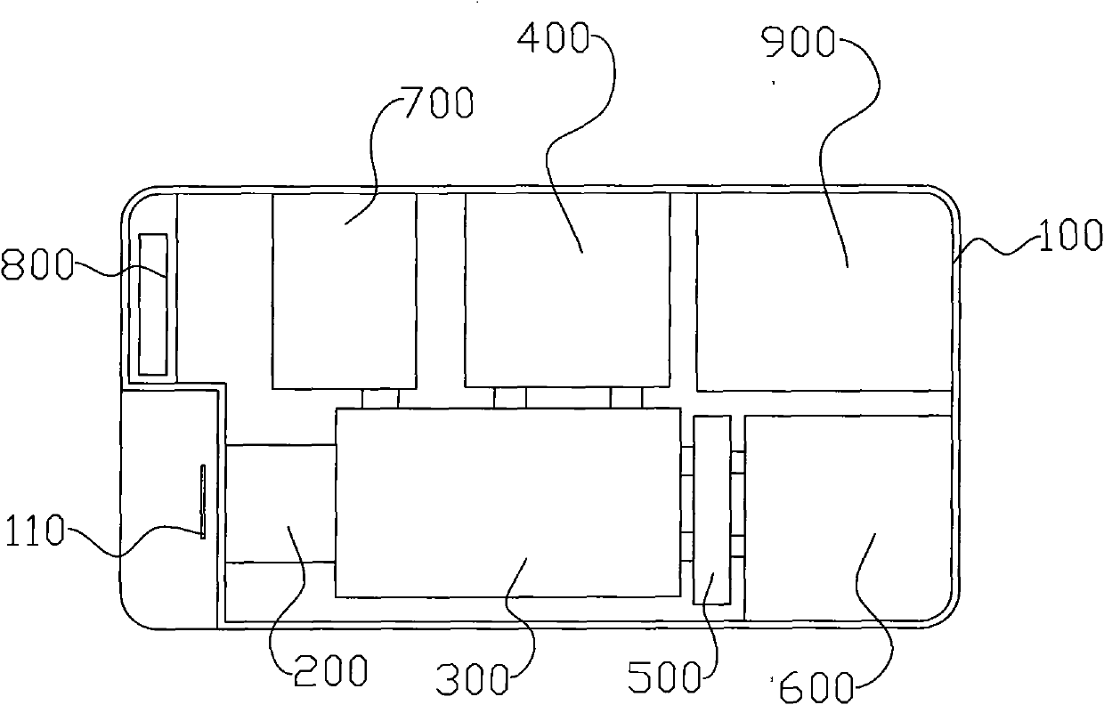 Drug explosive ion mobility spectrum detection device