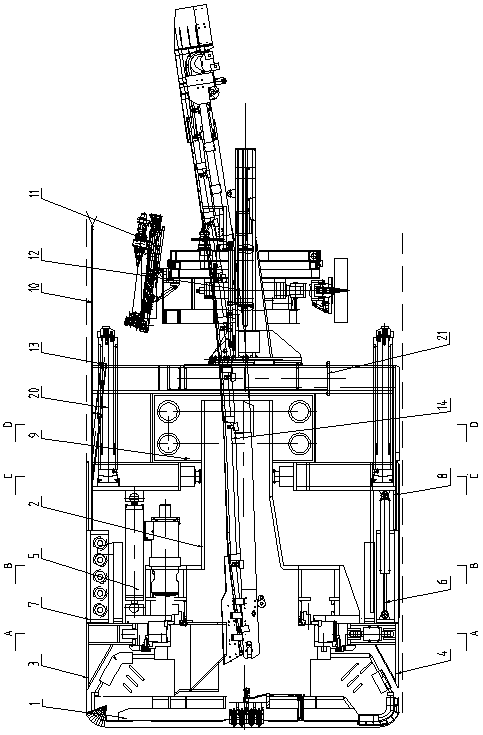 Novel compound anti-clamping dual-shield TBM and construction method thereof