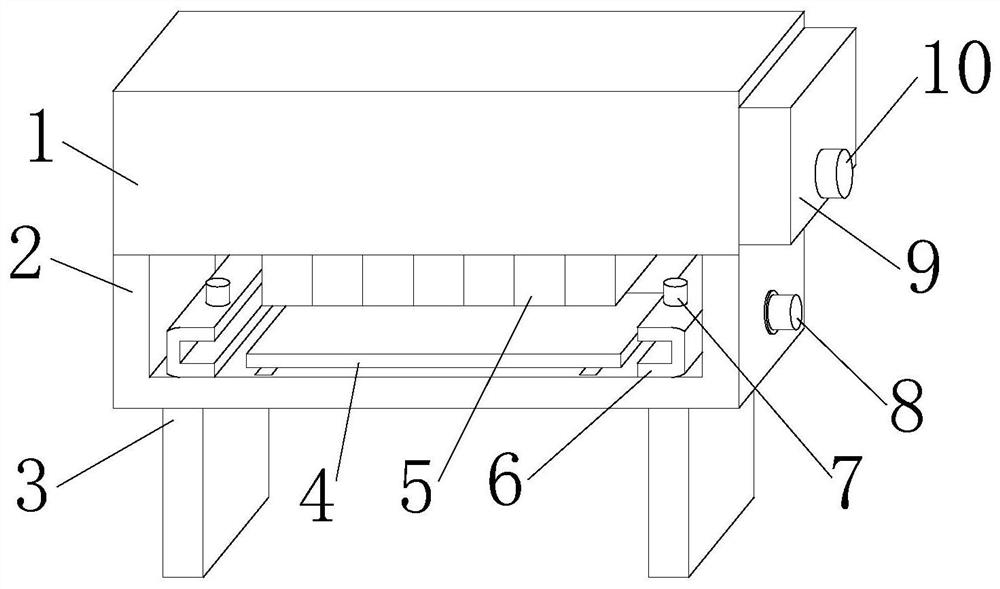 Forging device for die steel