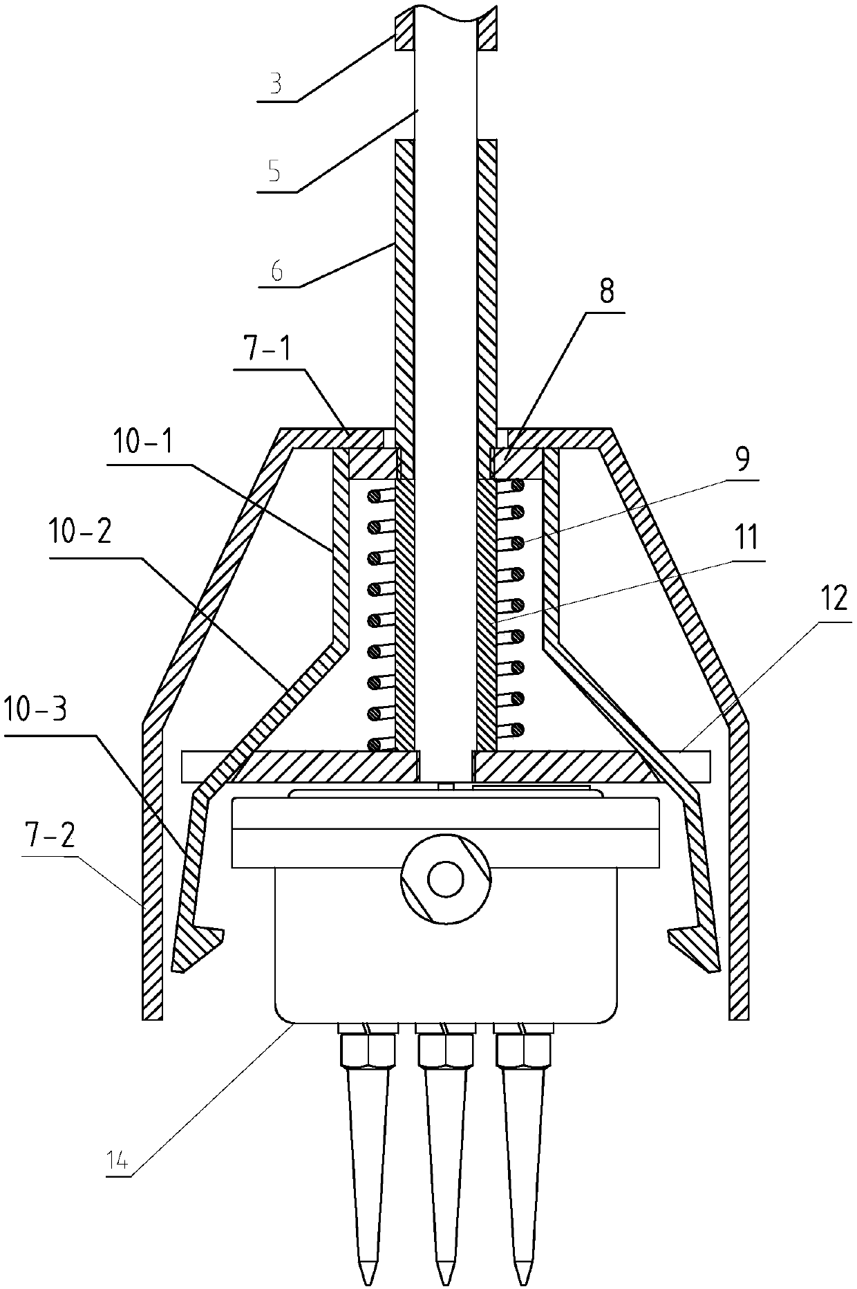 Ground detector arrangement tool