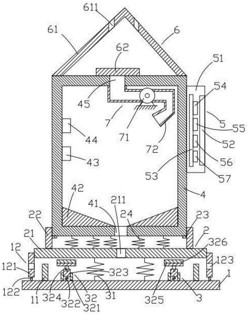 Anti-seismic intelligent box-type substation