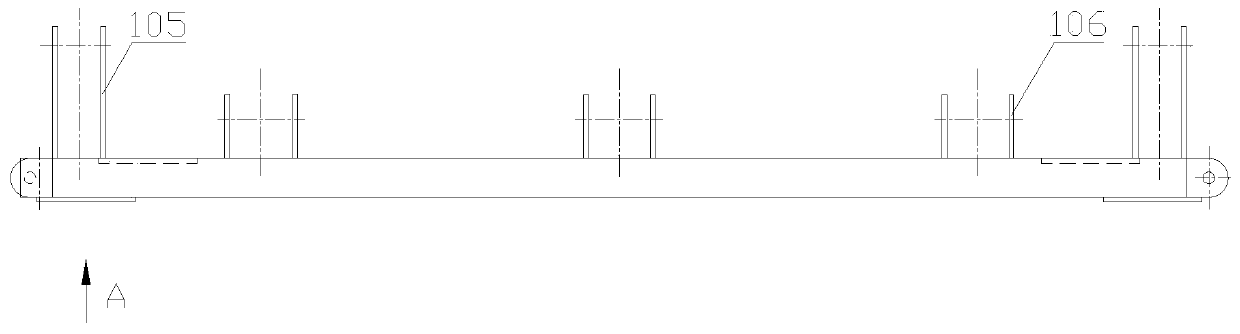 Movable round bale resilience test bench