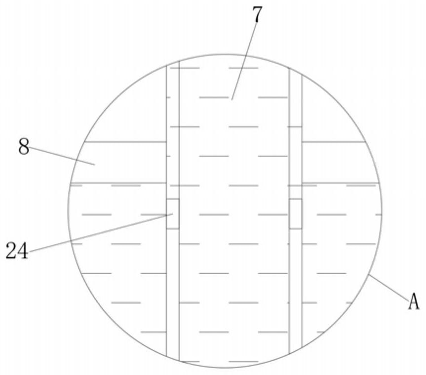 Horizontal pipe fixing device for machining