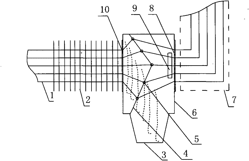 Method for recycling false selvedges of rapier loom