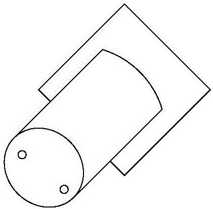 Dry etching reaction device and gas nozzle for dry etching reaction