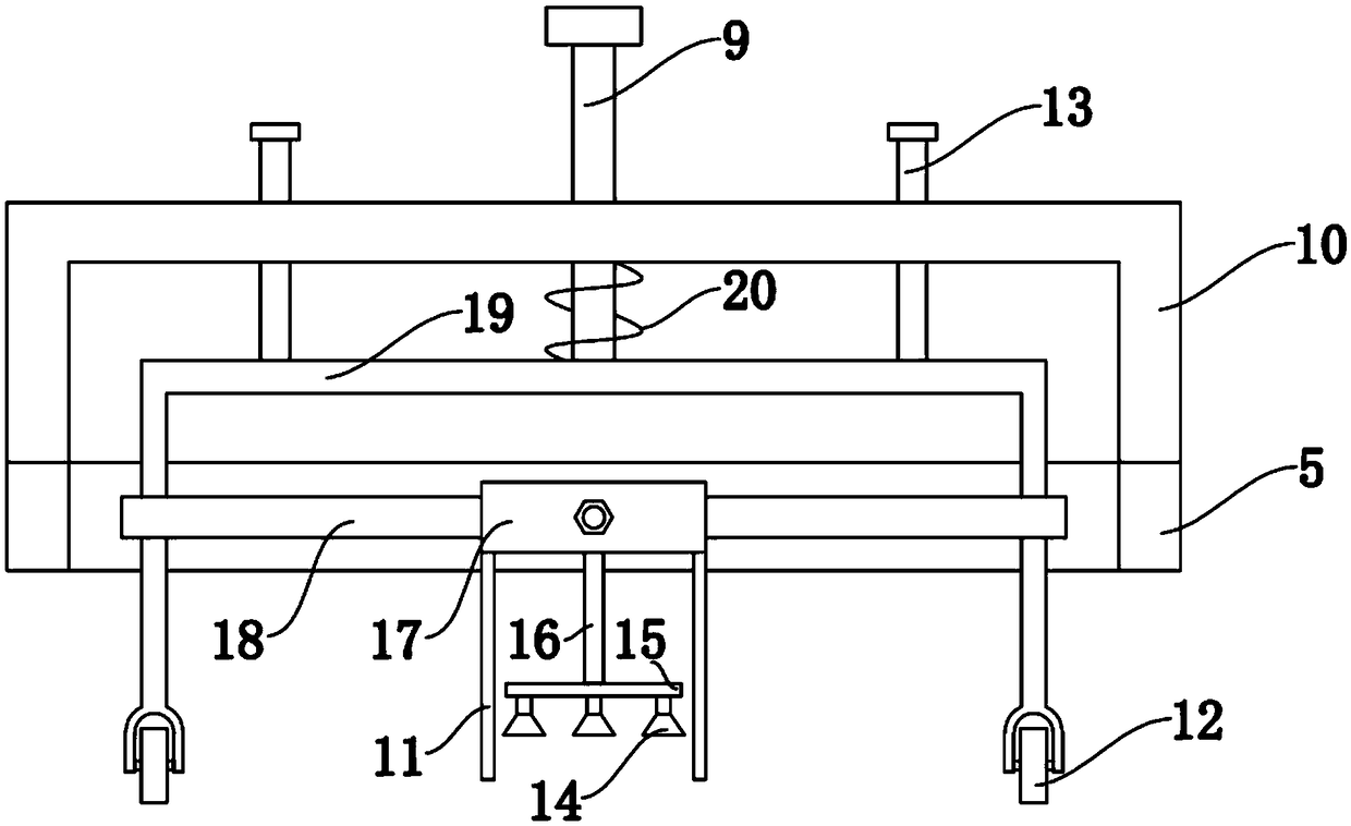 Intelligent road construction device