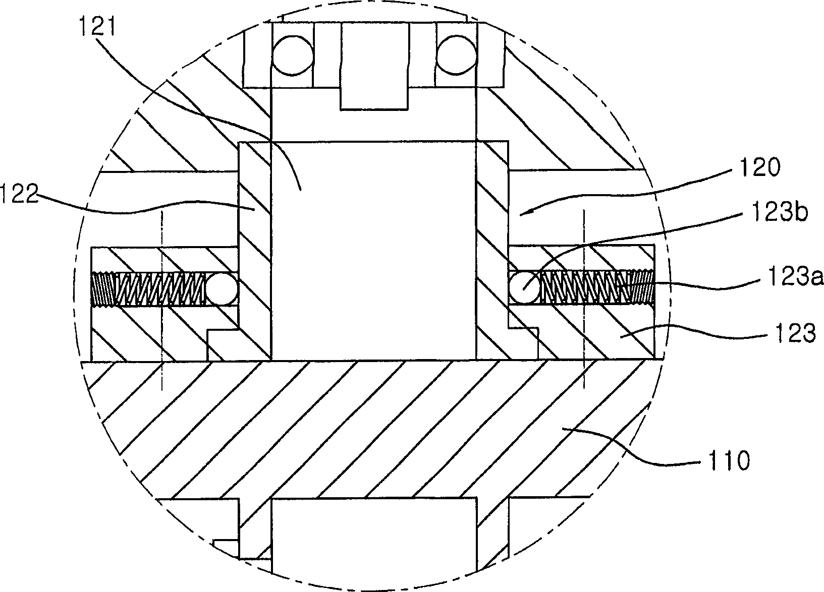 System for monitoring displacement of inclined plane