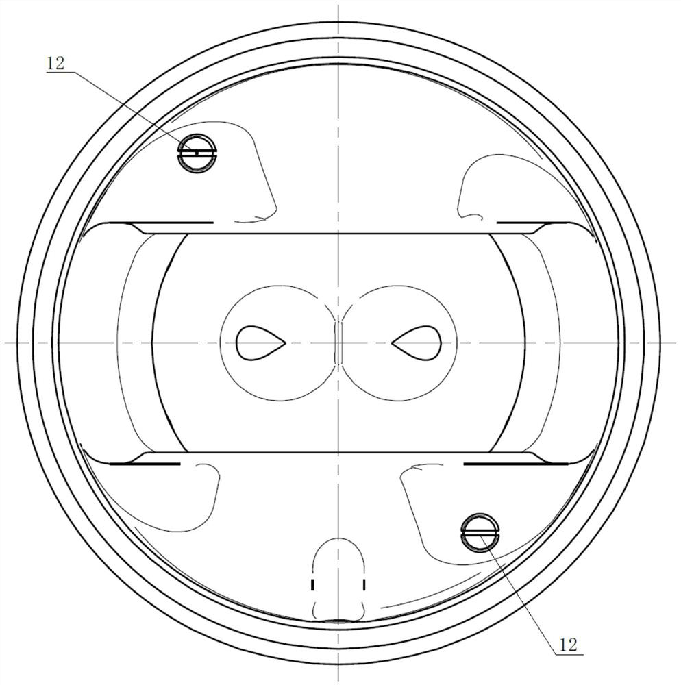 Novel integral aluminum piston assembly for internal combustion engine