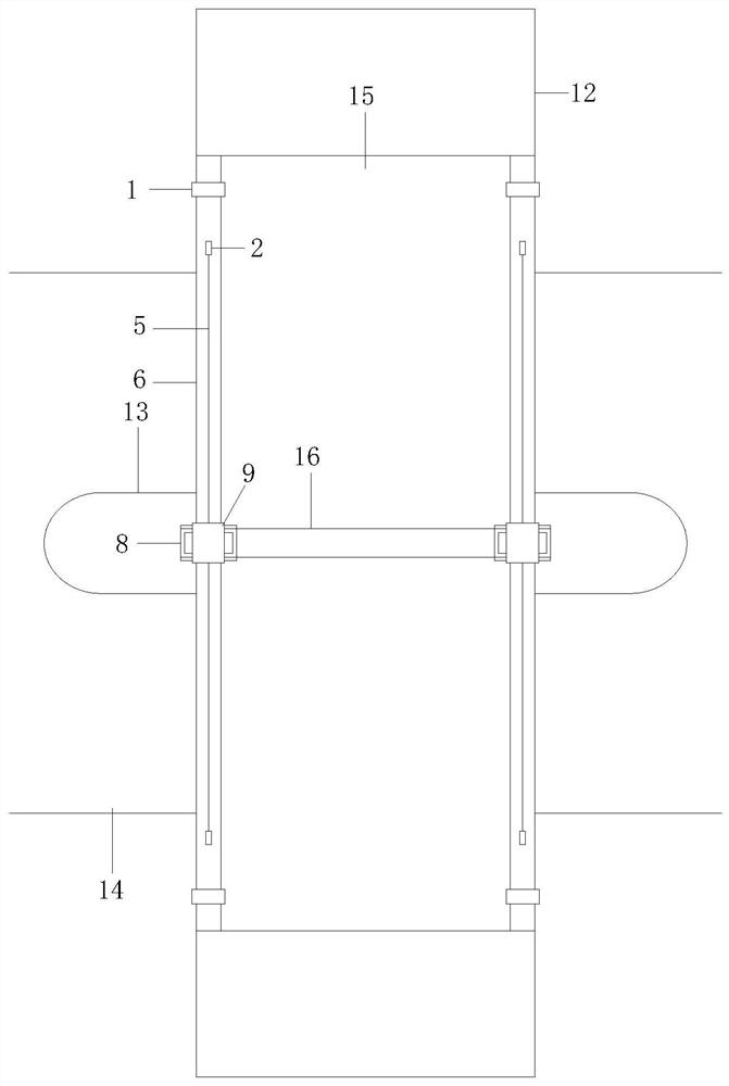 Height-adjustable simple cable-stayed diversion ditch access bridge and its construction method