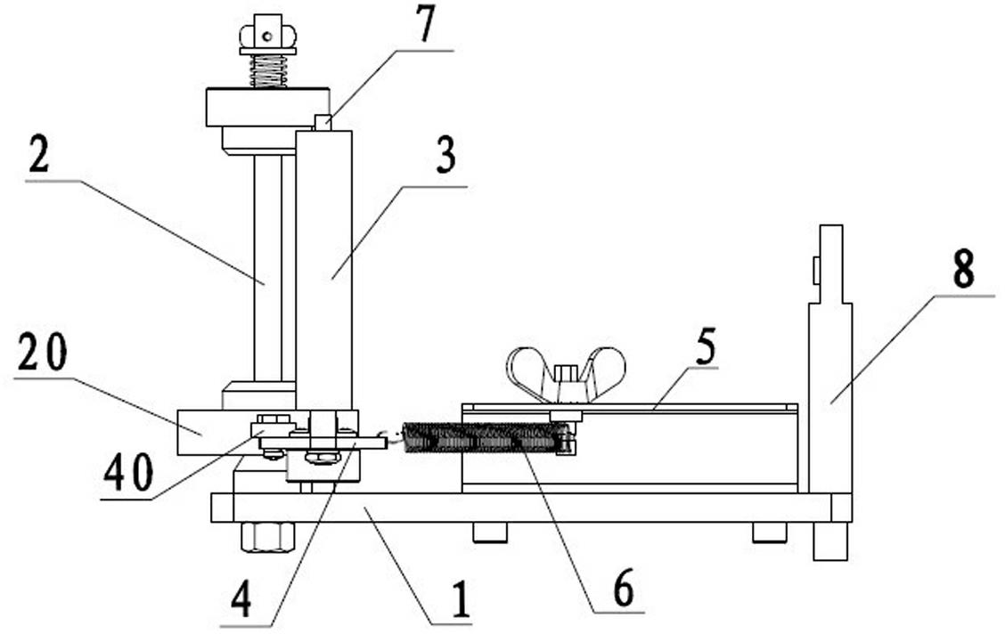 Pay-off frame for ultrathin guide line