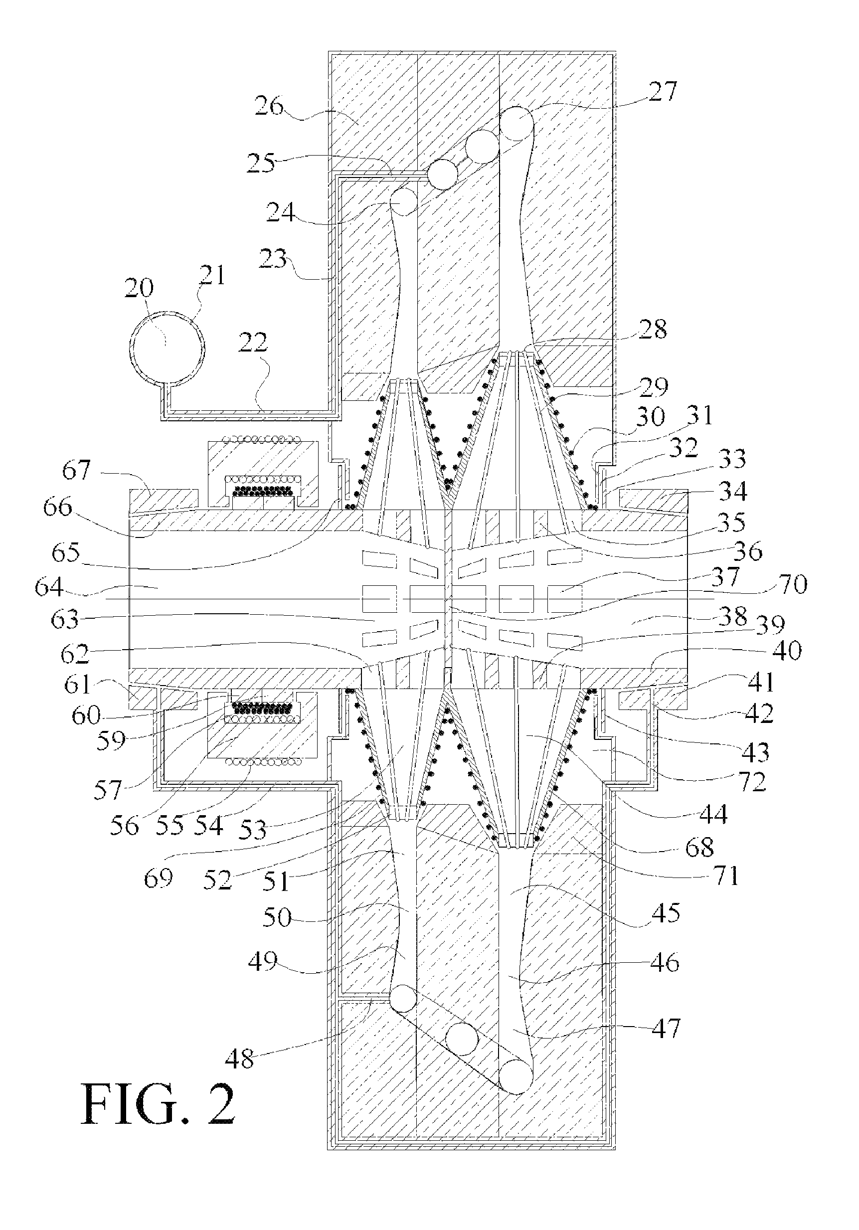 Stationary mechanical engines and subsonic jet engines using supersonic gas turbines