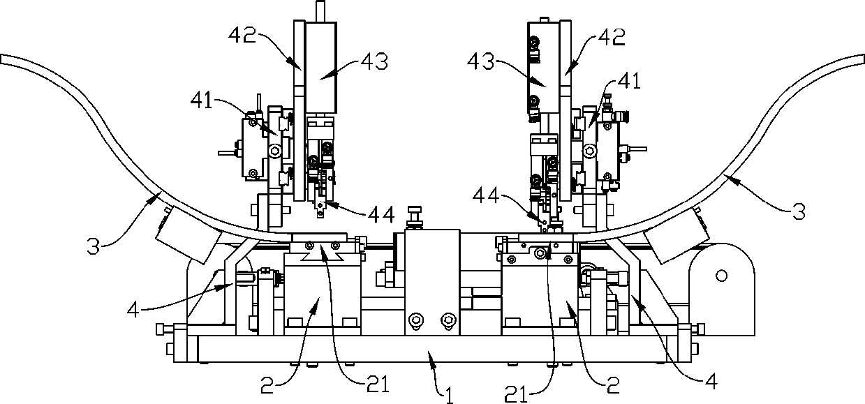 Automatic nut tapping machine for knocking sensor