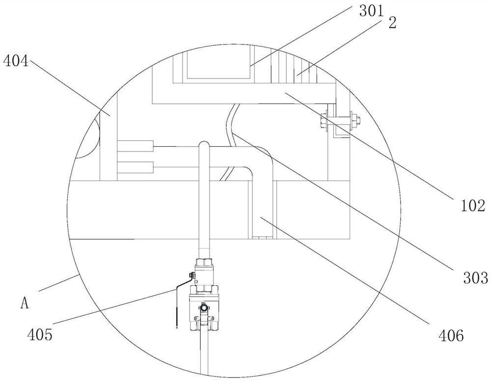 Building heating device with temperature adjusting function and emission reduction