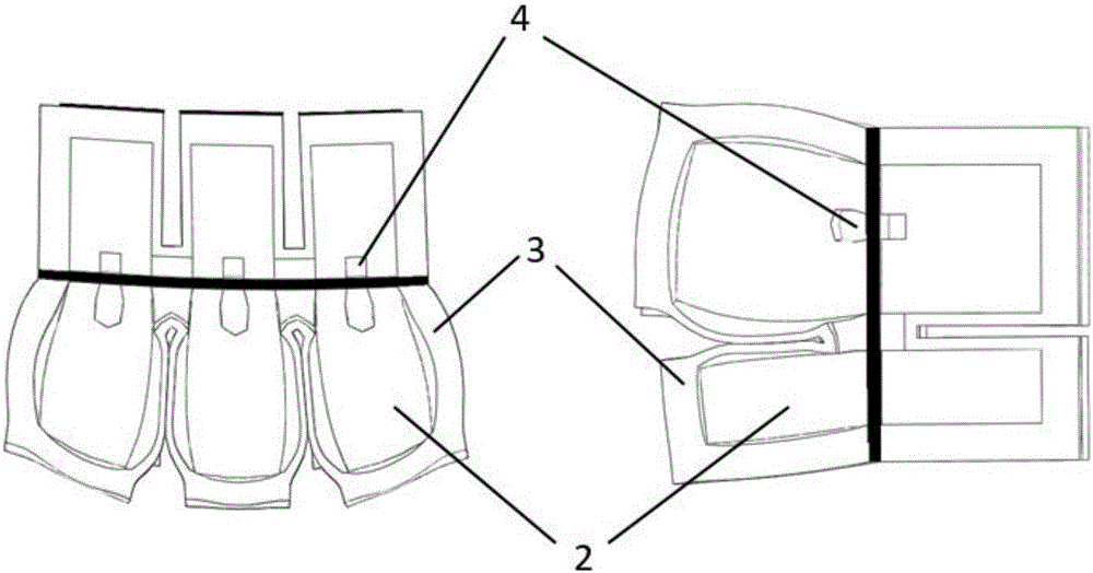 S-shaped soft-bodied robot