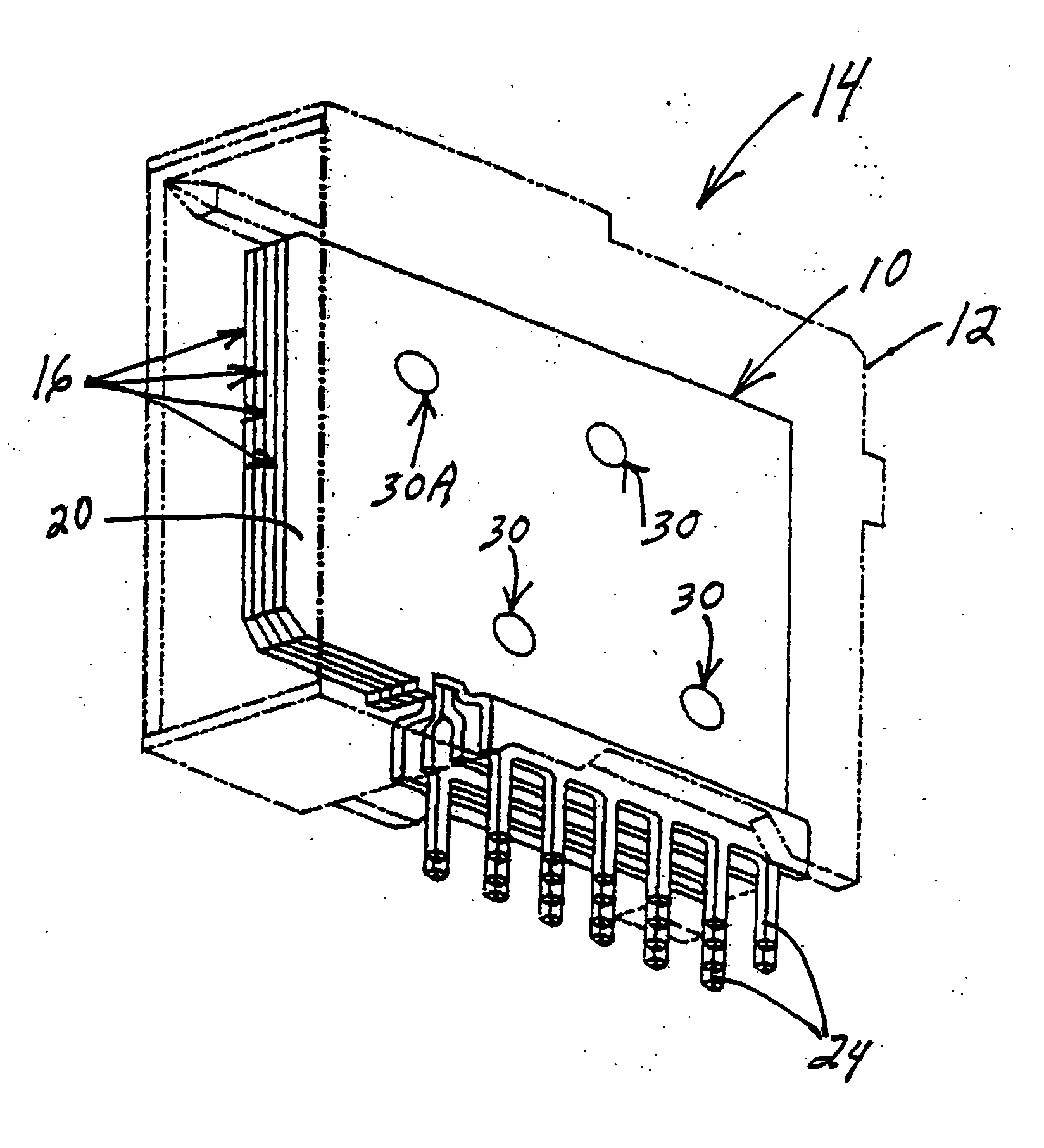 Laminated electrical terminal