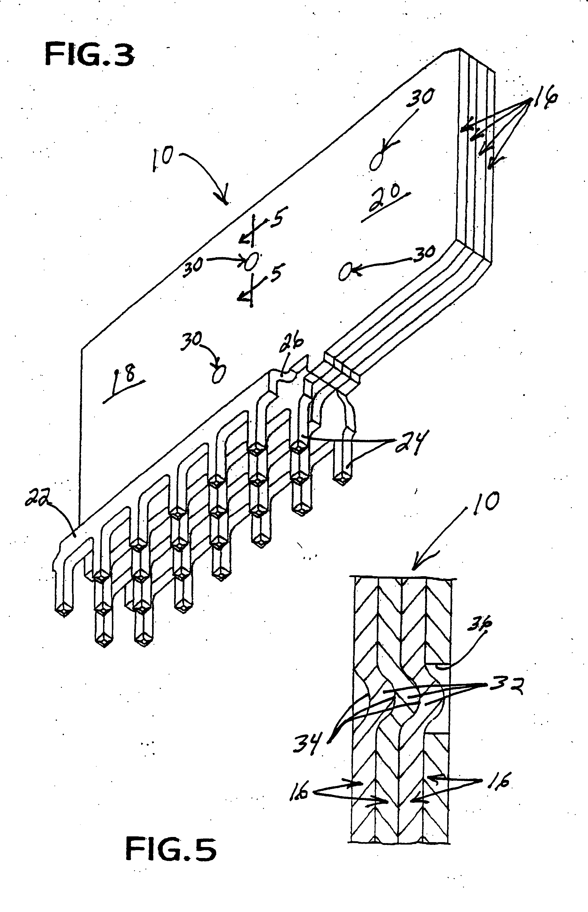 Laminated electrical terminal