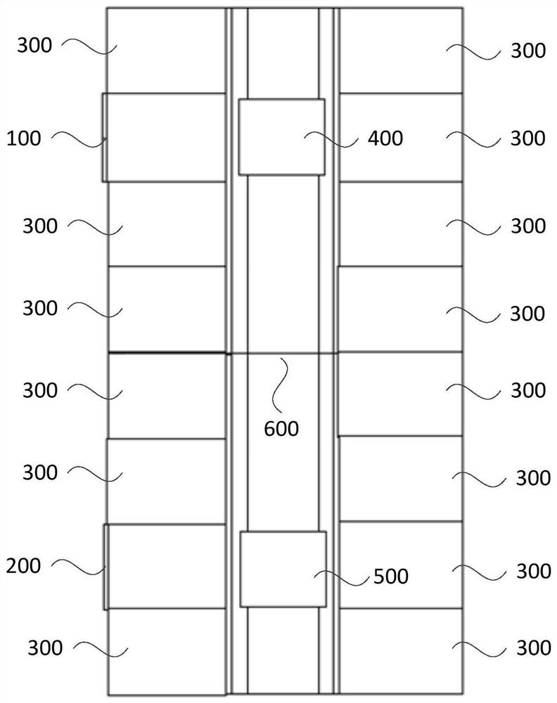 Multi-cell intelligent warehouse and delivery and pickup method