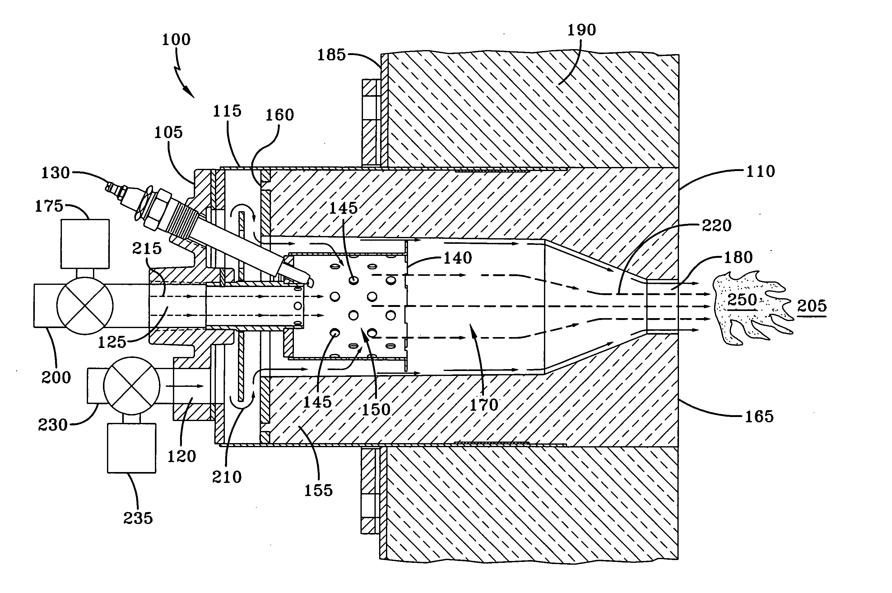 Reduced NOx method of combustion