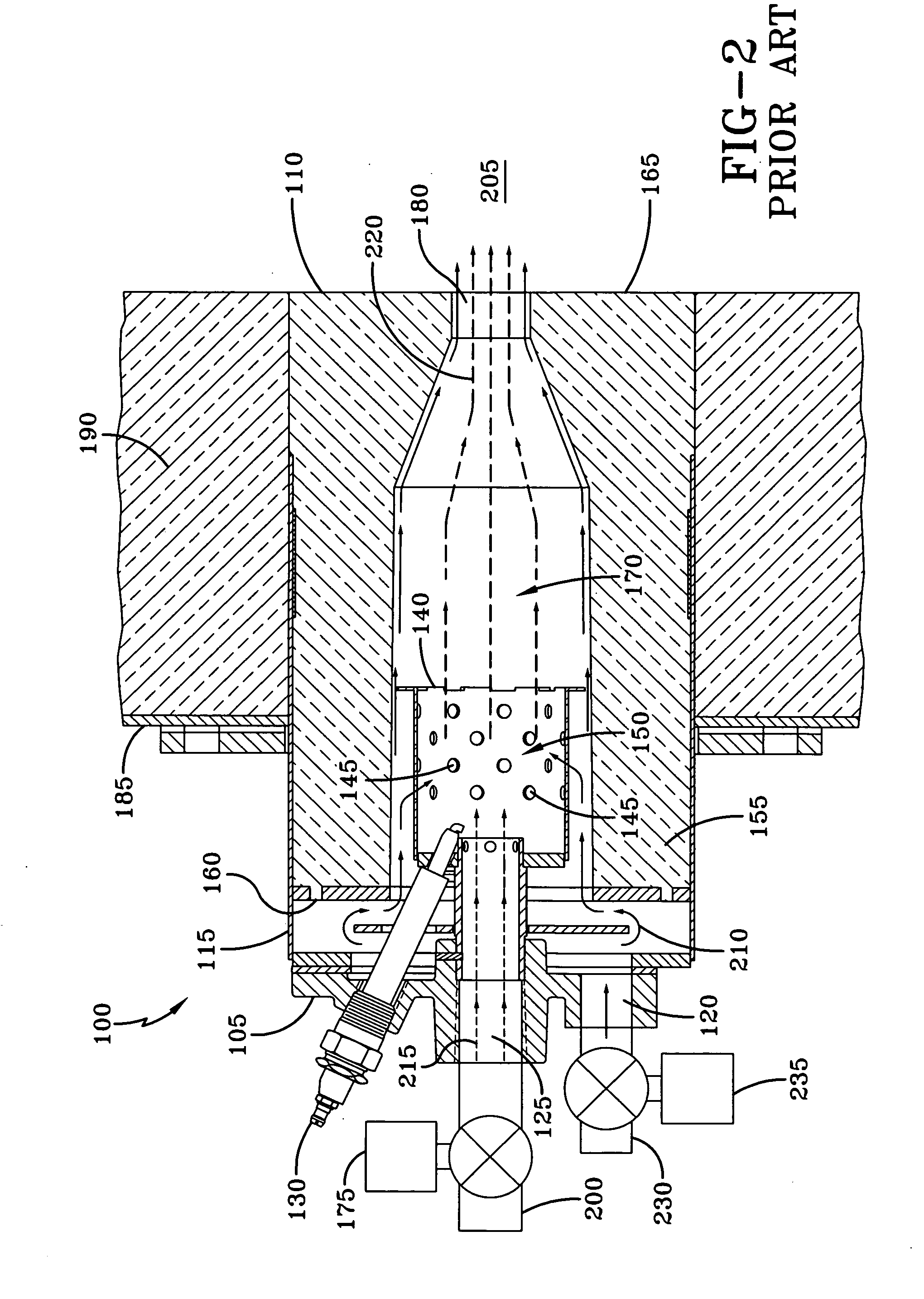 Reduced NOx method of combustion