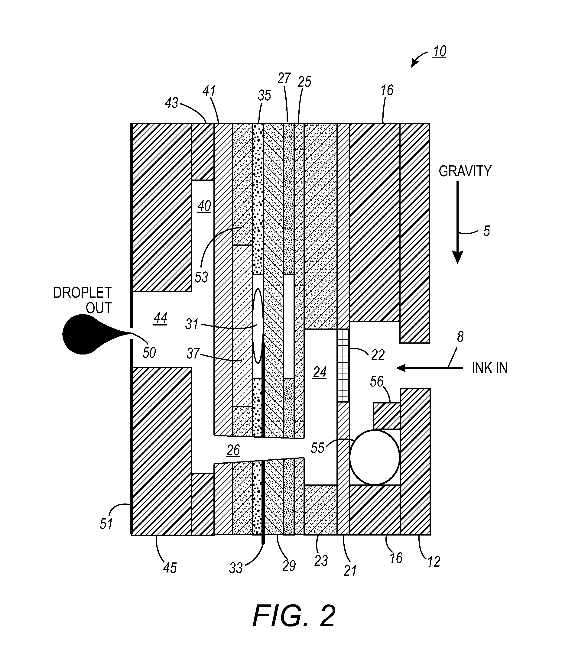 Rock screen with particle trap